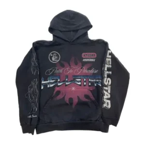 Black Hellstar Spiritual Olympics Hoodie