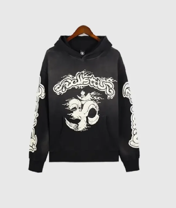 Hellstar Studios Records Yoga Tracksuit Black back